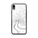 Custom Evansville Indiana Map Phone Case in Classic