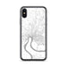 Custom Evansville Indiana Map Phone Case in Classic