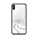 Custom Evansville Indiana Map Phone Case in Classic