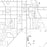 Evansville Wisconsin Map Print in Classic Style Zoomed In Close Up Showing Details