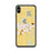 Custom iPhone XS Max Evansville Wisconsin Map Phone Case in Woodblock
