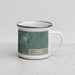 Right View Custom Everett Washington Map Enamel Mug in Afternoon