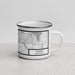 Right View Custom Everett Washington Map Enamel Mug in Classic