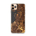Custom iPhone 11 Pro Max Everett Washington Map Phone Case in Ember
