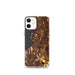 Custom iPhone 12 mini Everett Washington Map Phone Case in Ember