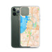 Custom Everett Washington Map Phone Case in Watercolor