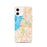 Custom iPhone 12 Everett Washington Map Phone Case in Watercolor