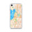Custom iPhone SE Everett Washington Map Phone Case in Watercolor