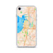 Custom iPhone SE Everett Washington Map Phone Case in Watercolor