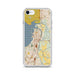 Custom iPhone SE Everett Washington Map Phone Case in Woodblock