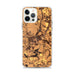 Custom iPhone 12 Pro Max Exeter New Hampshire Map Phone Case in Ember