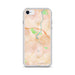 Custom iPhone SE Exeter New Hampshire Map Phone Case in Watercolor