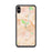 Custom iPhone XS Max Exeter New Hampshire Map Phone Case in Watercolor