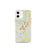 Custom iPhone 12 mini Exeter New Hampshire Map Phone Case in Woodblock