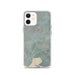 Custom iPhone 12 Fairfield California Map Phone Case in Afternoon