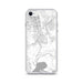 Custom iPhone SE Fairfield California Map Phone Case in Classic