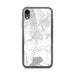 Custom iPhone XR Fairfield California Map Phone Case in Classic