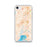 Custom iPhone SE Fairfield California Map Phone Case in Watercolor