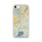 Custom iPhone SE Fairfield California Map Phone Case in Woodblock
