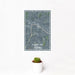 12x18 Fairport New York Map Print Portrait Orientation in Afternoon Style With Small Cactus Plant in White Planter