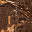 Fairport New York Map Print in Ember Style Zoomed In Close Up Showing Details