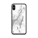 Custom Fall River Massachusetts Map Phone Case in Classic