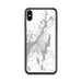Custom Fall River Massachusetts Map Phone Case in Classic
