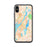 Custom Fall River Massachusetts Map Phone Case in Watercolor