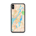 Custom Fall River Massachusetts Map Phone Case in Watercolor