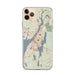 Custom Fall River Massachusetts Map Phone Case in Woodblock