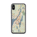 Custom Fall River Massachusetts Map Phone Case in Woodblock