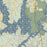 Falls Lake North Carolina Map Print in Woodblock Style Zoomed In Close Up Showing Details
