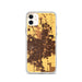 Custom Fargo North Dakota Map Phone Case in Ember