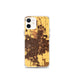 Custom Fargo North Dakota Map iPhone 12 mini Phone Case in Ember