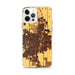 Custom Fargo North Dakota Map iPhone 12 Pro Max Phone Case in Ember