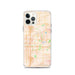 Custom Fargo North Dakota Map iPhone 12 Pro Phone Case in Watercolor
