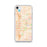 Custom Fargo North Dakota Map iPhone SE Phone Case in Watercolor