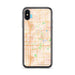 Custom Fargo North Dakota Map Phone Case in Watercolor