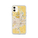 Custom Fargo North Dakota Map Phone Case in Woodblock