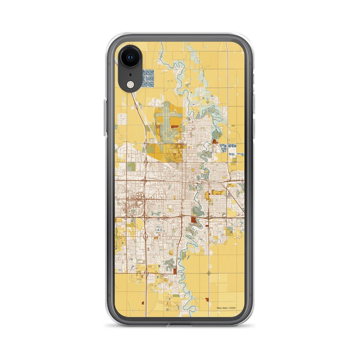 Custom Fargo North Dakota Map Phone Case in Woodblock