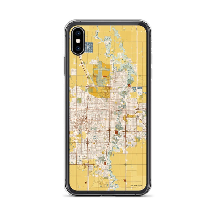 Custom Fargo North Dakota Map Phone Case in Woodblock