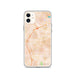 Custom Fayetteville Arkansas Map Phone Case in Watercolor