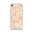 Custom Fayetteville Arkansas Map iPhone SE Phone Case in Watercolor