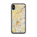 Custom Fayetteville Arkansas Map Phone Case in Woodblock