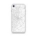 Custom Fayetteville North Carolina Map iPhone SE Phone Case in Classic