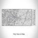 Rendered View of Fayetteville North Carolina Map Engraving on 17oz Stainless Steel Insulated Cola Bottle