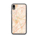 Custom Fayetteville North Carolina Map Phone Case in Watercolor