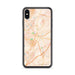 Custom Fayetteville North Carolina Map Phone Case in Watercolor