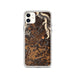 Custom iPhone 11 Fayetteville West Virginia Map Phone Case in Ember