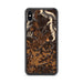 Custom iPhone XS Max Fayetteville West Virginia Map Phone Case in Ember